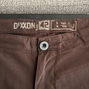 DIXXON Brown Hybrid Shorts